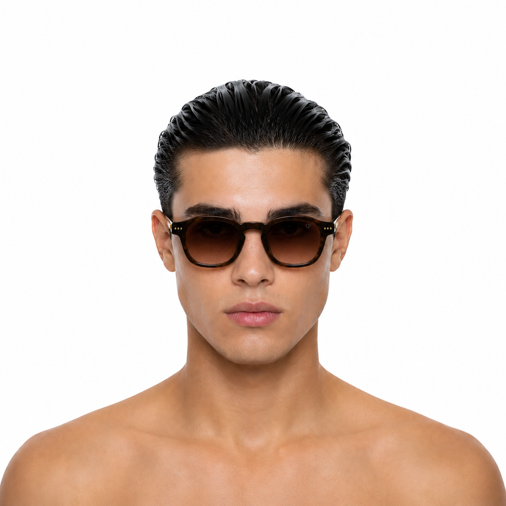 MALIK — Lunettes de soleil pantos en acétate