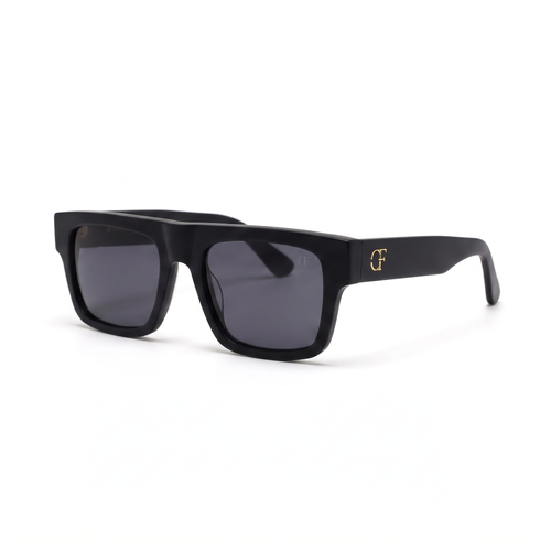 CARBONE Noir Mat / Fumé – vue de trois-quarts